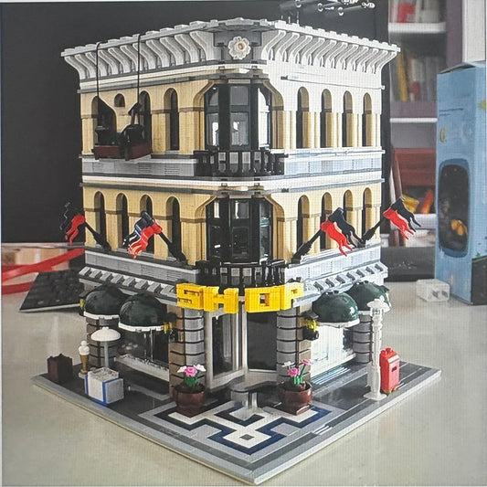 Corner Shop Building Set